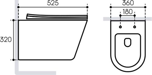 Комплект Унитаз подвесной Aqueduto Cone CON0120 безободковый, с микролифтом, белый матовый + Инсталляция STWORKI + Кнопка Хельсинки 500470 белая в Грозном